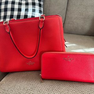Kate spade purse and wallet